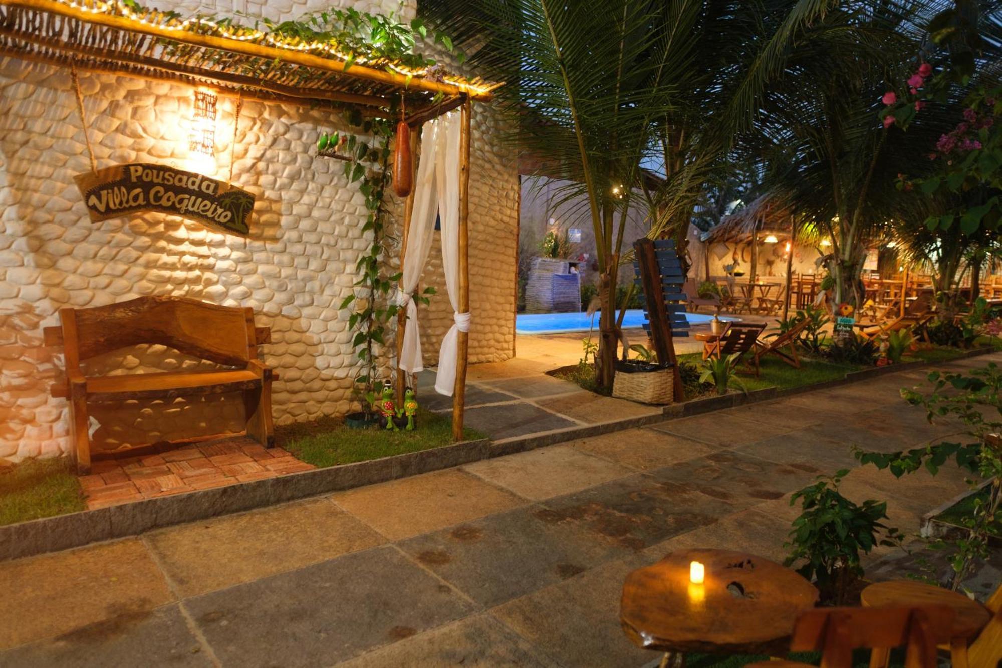 Pousada Villa Coqueiro Luis Correia Ngoại thất bức ảnh