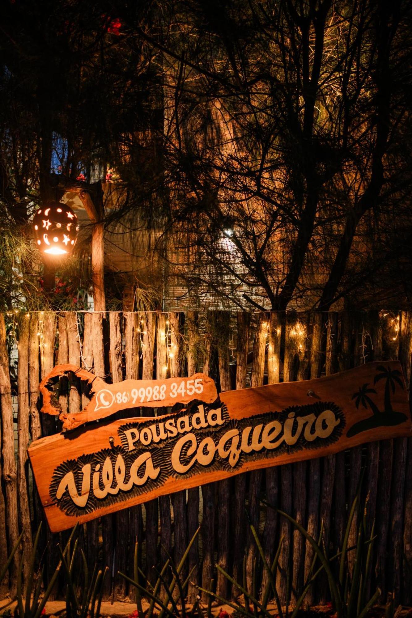Pousada Villa Coqueiro Luis Correia Ngoại thất bức ảnh